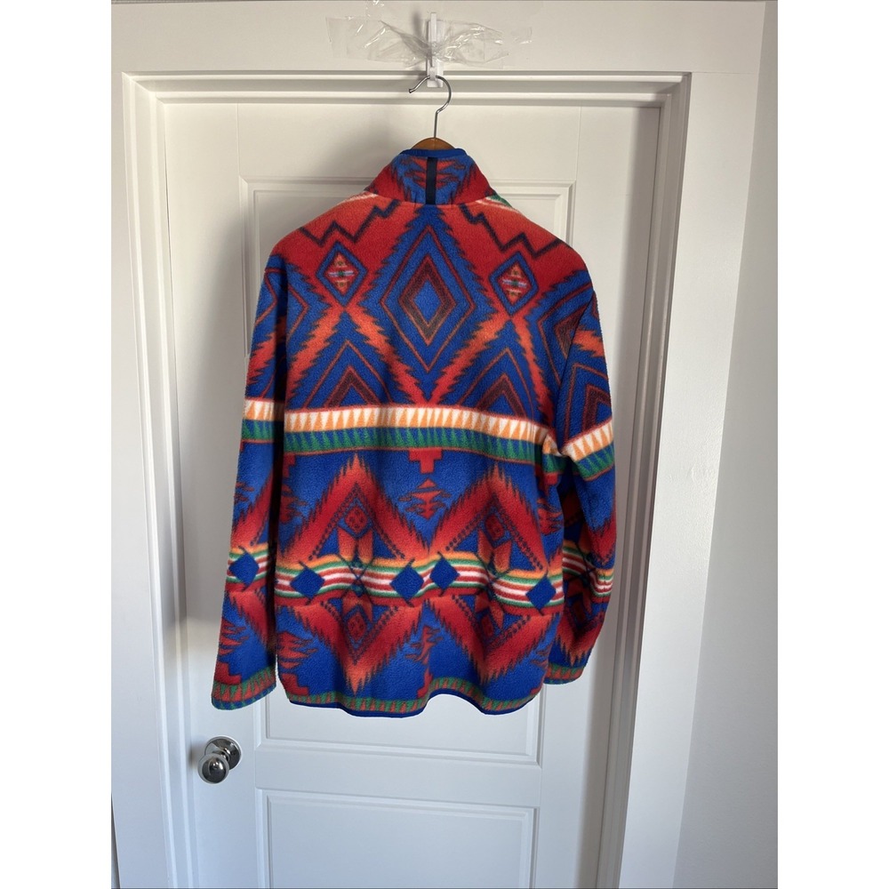 Polo Ralph Lauren Men Colorful Aztec Southwestern Beacon Fleece Sweatshirt M - Picture 13 of 16